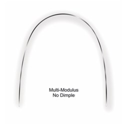 NAOL Multi Modulus Archwire, No Dimple, 016X016 Lower, 10-Pack