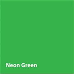 NAOL Glide-Ties, Mini Neon Green, 1000-Pack