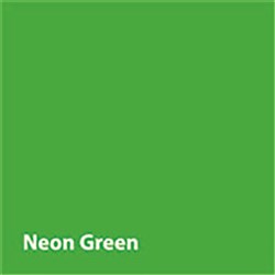 NAOL Glide-Ties, Regular Neon Green, 1008-Pack