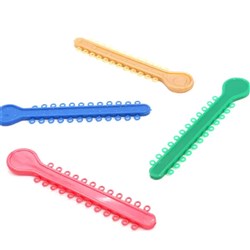 NAOL Glide-Ties Regular - Watermelon, 1008-Pack