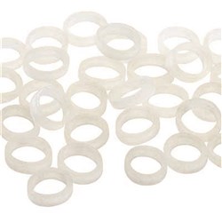 NAOL Level 1 Latex-Free Elastics, 1/4" 6 1/2 Oz - 25-Pack