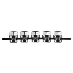 NAOL Archwire Stop Locks Universal - Domed Top, 022, 5-Pack