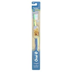 Oral B Manual Toothbrush - Stages 1 - Ages 4-24 Months - Baby Pooh, 12-Pack