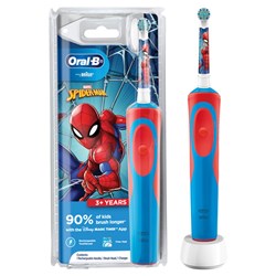 Oral B Electric Toothbrush - Kids Vitality - Spiderman- Ages 3+