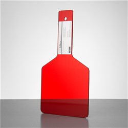 PDS LED Filter Paddle - for LED & Halogen Curing Lights - Red