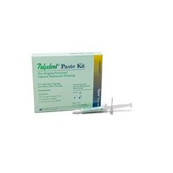 Pulpdent Paste - Premixed Calcium Hydroxide Dressing - Syringe Kit - 3ml Syringe, 1-Pack and 24 Needles