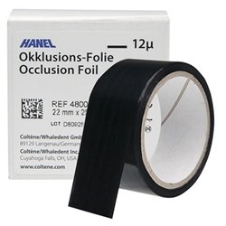 Roeko Hanel Occlusion Foil - Black - Single Sided - 22mmx25m - 12u Roll