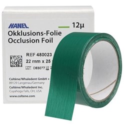 Roeko Hanel Occlusion Foil - Green - Single Sided - 22mmx25m - 12u Roll