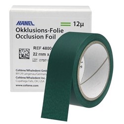 Roeko Hanel Occlusion Foil - Green - Double Sided - 22mmx25m - 12u Roll