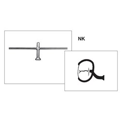 Scheu NK Clasp - 0.8mm - With Occlusal Rest, 10-Pack