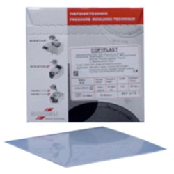 Scheu Copyplast - 125 x 0.5mm - Square, 10-Pack