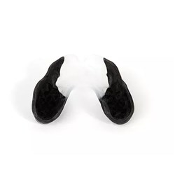 Scheu Bioplast - 125 x 3.0mm - Black White Black - Round, 1-Pack
