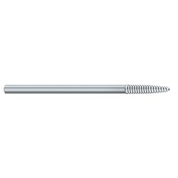 Komet Steel Mandrel - 329 - Spindle Shape Polishers - Straight (HP), 6-pack