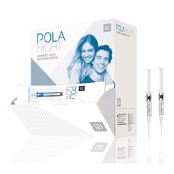 SDI Pola Night - Tooth Whitening System - Bulk Syringe Kit - 18% Carbamide Peroxide - 3g Syringe, 50-Pack
