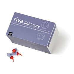 SDI Riva Light Cure - Resin-Reinforced Glass Ionomer - Assorted - Capsules, 50-Pack