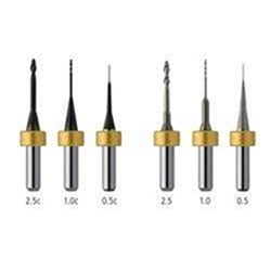 Sierra Dental Tools Diamond Milling Tool - Ivoclar PM7 0.5mm - Yellow Ring