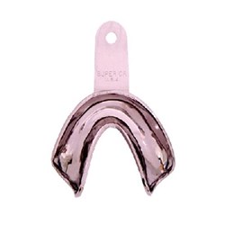 Superior Stainless Steel Impression Tray - Edentulous - Lower - Small