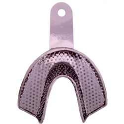 Superior Stainless Steel Impression Tray - Perforated - Regular Lower - Large