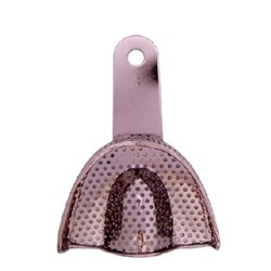 Superior Stainless Steel Impression Tray - Perforated - Pedodontics - Upper - Small