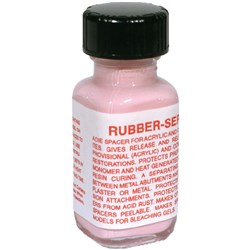 RUBBER SEP White 15cc Brush & Cap