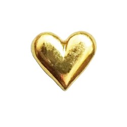 Twinkles - Tooth Jewellery - Small Heart - Gold 22k