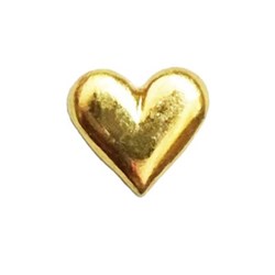 Twinkles Heart Small Gold 22k