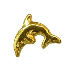 Twinkles - Tooth Jewellery - Dolphin - Gold 22k