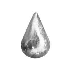 Twinkles - Tooth Jewellery - Large Droplet - White Gold 18k