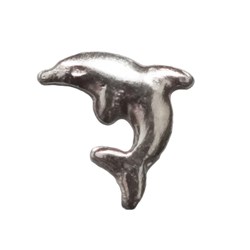 Twinkles - Tooth Jewellery - Dolphin - White Gold 18k