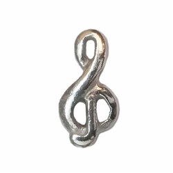 Twinkles - Tooth Jewellery - Treble Clef - White Gold 18k