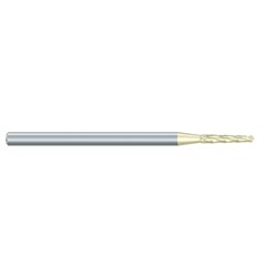 Komet Tungsten Carbide Bur - H162AZ-016 - Zirconium Nitride (ZrN) Coating - Straight (HP), 1-Pack