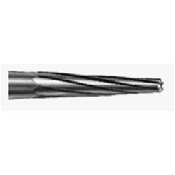 Komet Tungsten Carbide Bur - H23-008 - Tapered - Straight (HP), 5-Pack