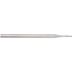 Komet Tungsten Carbide Bur - H33-010 - Tapered X Cut - Straight (HP), 5-Pack