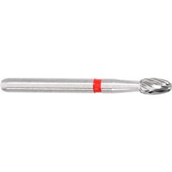Komet Tungsten Carbide Bur - H379-018 - Egg Football - High Speed, Friction Grip (FG), 5-Pack