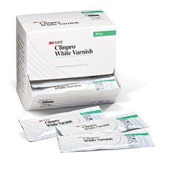 3M Clinpro White Varnish with TCP - 0.5ml UnitDose - Mint, 50-Pack