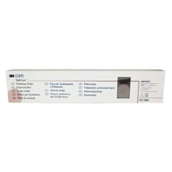 3M Soflex Finishing Strip - Centre Gapped - Coarse/Medium, 1ntre Gapped - Coarse/Medium, 150-Pack 50-Pack