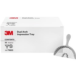 DUAL ARCH IMPRESSION TRAY ANTERIOR REFILL - 35 TRAYS