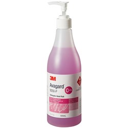 3M Avagard Handrub - 0.5% Chlorhexidine - 500ml Bottle with Pump