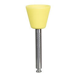 Ultradent Jiffy Polisher Cups - Medium - Yellow, 12-Pack