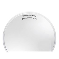 Vita CAD Waxx Disc - 20mm - Transparent - Diameter 98.4mm