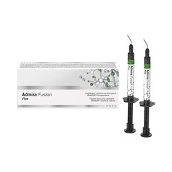 Voco Admira Fusion Flow - Flowable Nano-ORMOCER direct Restorative - Shade Bleach - 2g Syringe, 2-Pack