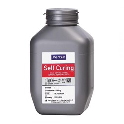 Vertex Self Cure Powder - Shade 10 - Transparent Pink Vein - 1000g