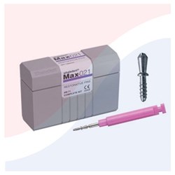 Coltene Max Restorative Pins - Complete Kit - 0.525mm Purple Titanium, 25-Pack