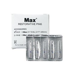 Coltene Max Drill - 0.425 x 10.9mm - Blue, 5-Pack