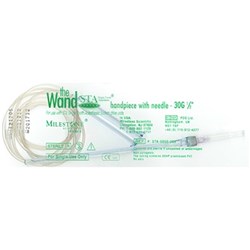 Milestone Wand STA Handpiece with Needle - 30G - 12.7mm, 50-Pack