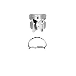 W9 Ivory Rubber Dam Clamp - Size 12A