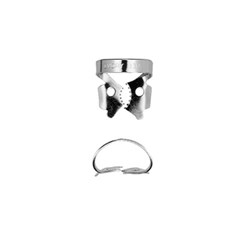 W9 Ivory Rubber Dam Clamp - Size 13A