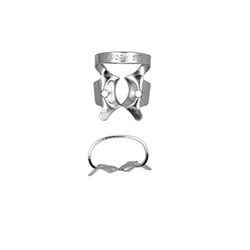 W9 Ivory Rubber Dam Clamp - Size 56