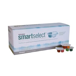 Young Smart Select - Selective Polishing Prophy Paste - Assorted - Mint, Cinnamon, Clementine, 125-Pack