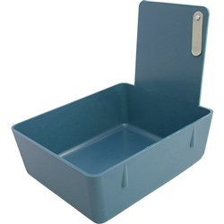 Zirc Lab Pan - Blue - 19.05  x 14.6 x 17.78cm